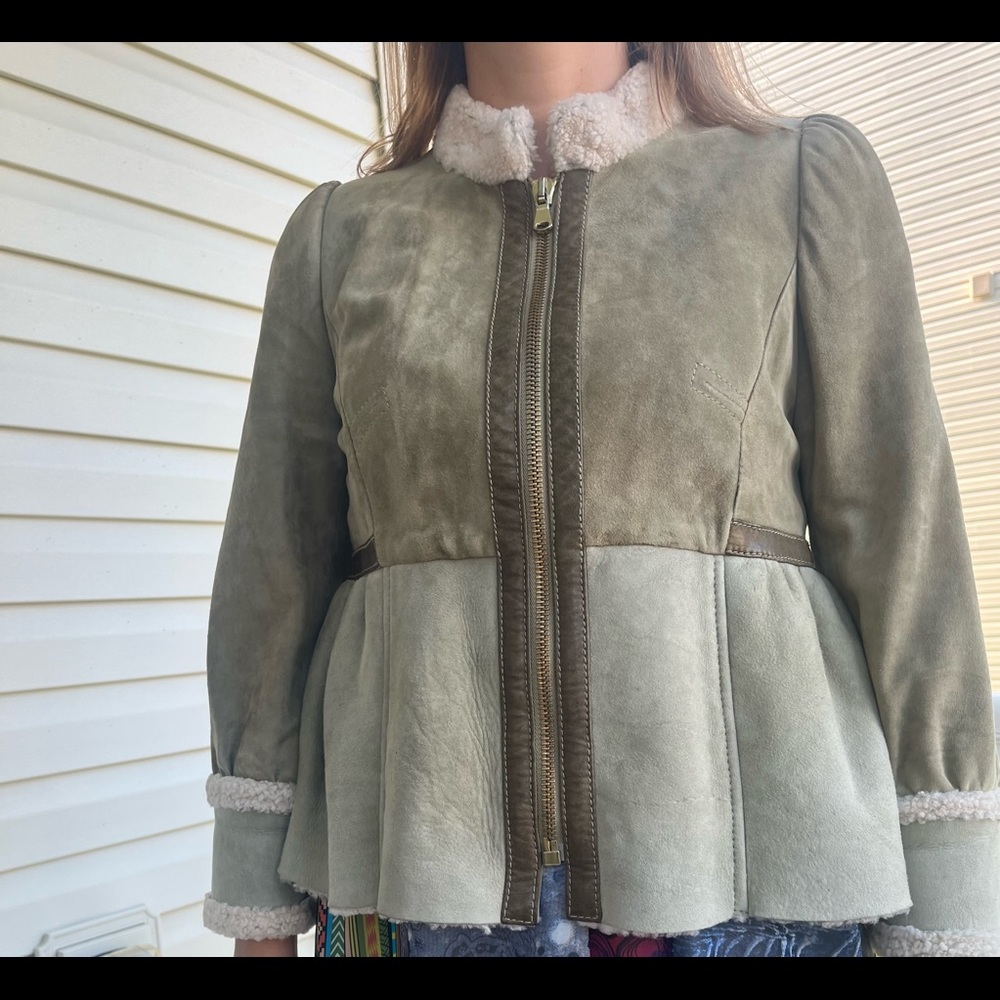 RED VALENTINO sheep skin jacket - Picture 7 of 8